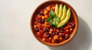 Vegan chili sin carne