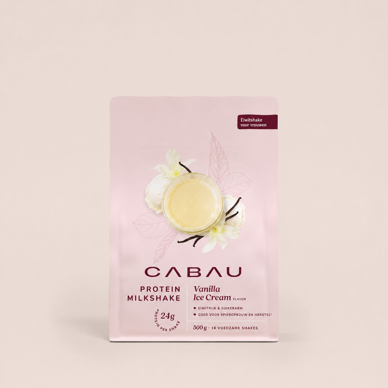 Cabau Protein Milkshake - Vanilla Ice Cream